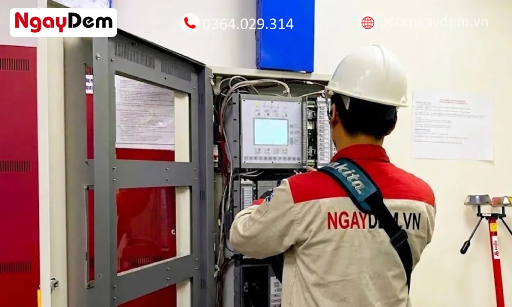 hướng dẫn kiểm tra hệ thống báo cháy