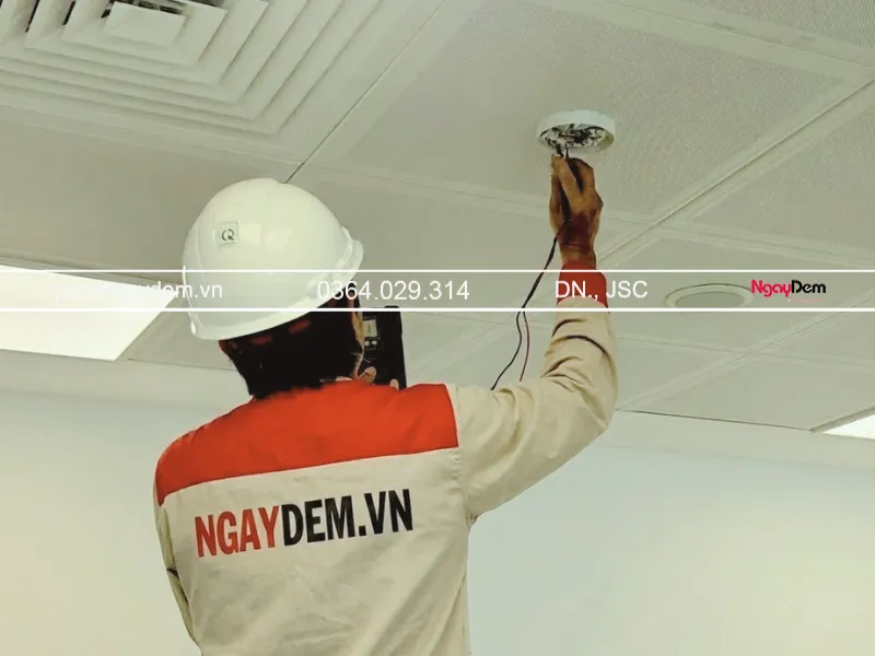 Kiểm tra đầu báo cháy chữa cháy trong hệ thống PCCC