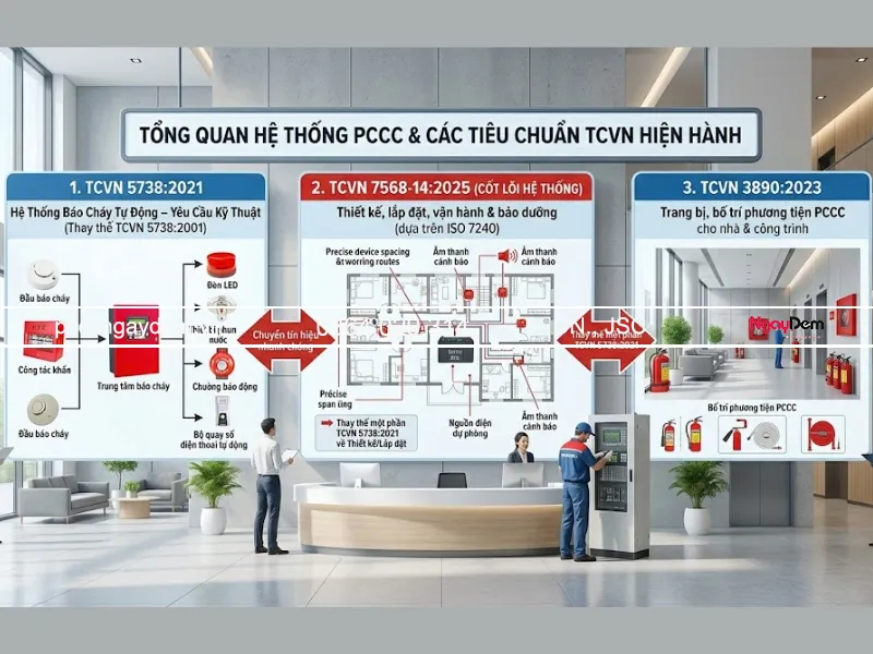 Tiêu chuẩn quốc gia hệ thống báo cháy