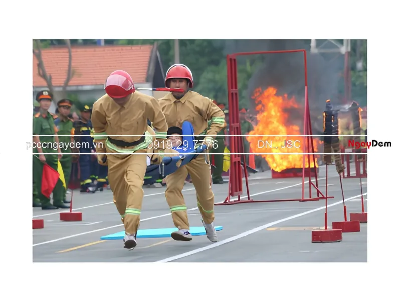 Bộ quần áo pccc Hàn Quốc chất lượng