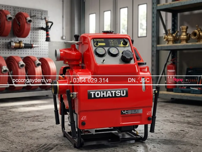 máy bơm pccc v82 