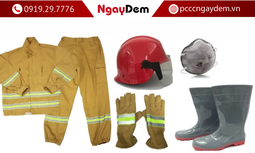 Trang phục pccc đạt chuẩn theo thông tư 48