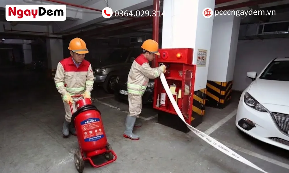 Bảo dưỡng bình chữa cháy mfz35 chi tiết