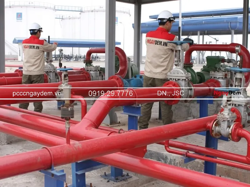 bảo trì hệ thống foam định kì đảm bảo vận hành tốt