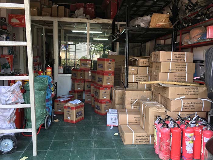 Bình chữa cháy cho nhà kho