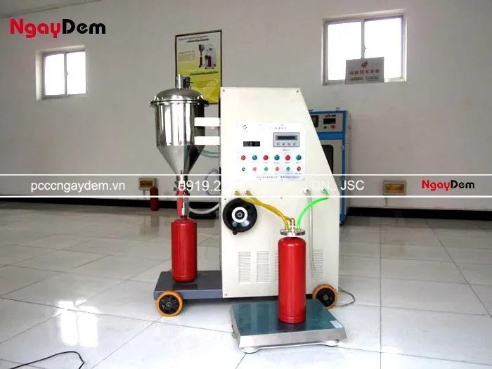Dịch vụ nạp sạc bình chữa cháy tại TP.HCM uy tín, chuẩn pccc