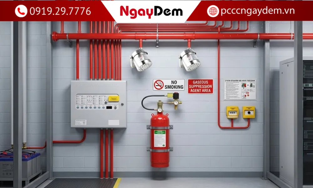 Hệ hống chữa cháy stat-x tối ưu chi phí