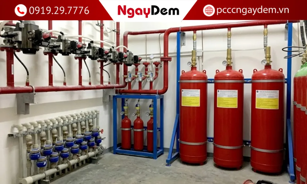 Hệ thống chữa cháy tự động FM200 vẫn là giải pháp đáng tin cậy cho nhiều công trình quan trọng