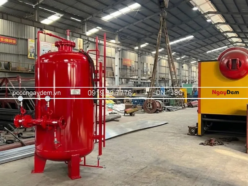 hệ thống foam dùng để chữa cháy loại B