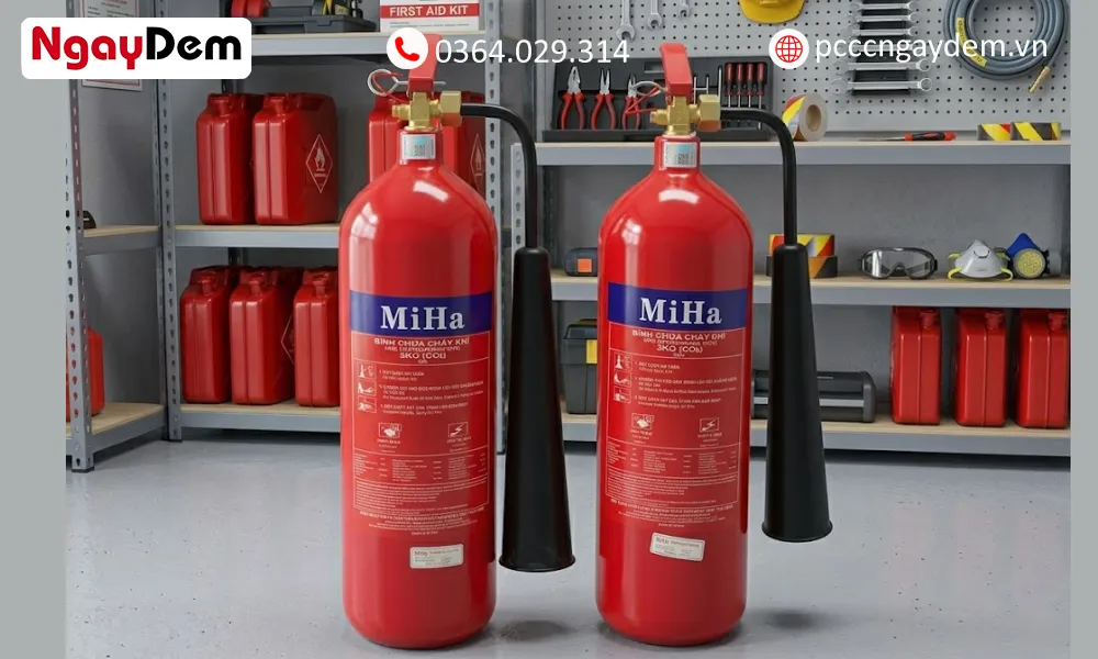 Hướng dẫn kiểm tra bình chữa cháy MT3