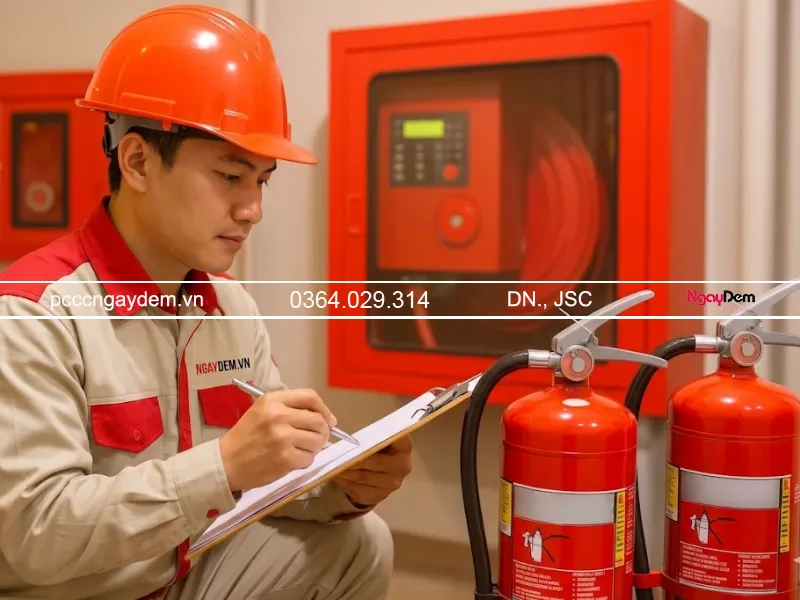 kiểm tra bình chữa cháy MT3