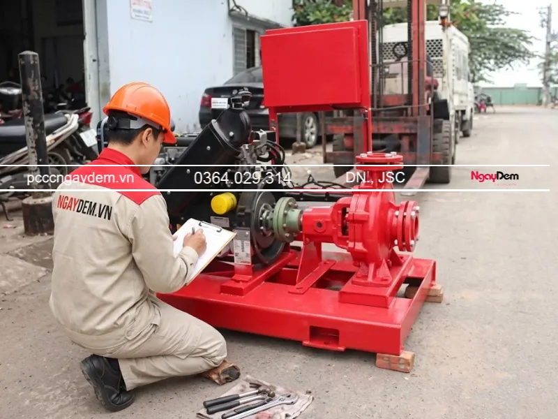 Máy bơm chữa cháy Diesel Windy