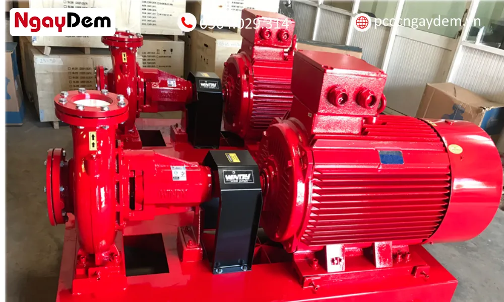 Máy bơm chữa cháy Diesel Windy hiệu suất cao cho hệ thống PCCC