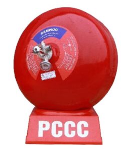 bình cầu chữa cháy tự động bột ABC 6kg Samwoo XZFTBL6