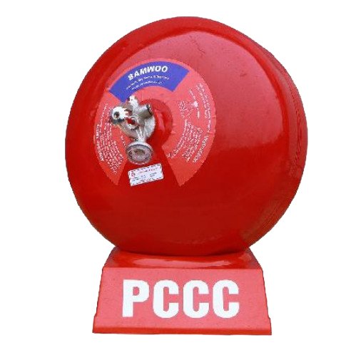 bình cầu chữa cháy tự động bột ABC 6kg Samwoo XZFTBL6