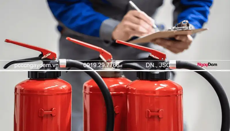 Tần suất thực hiện bảo dưỡng bình chữa cháy