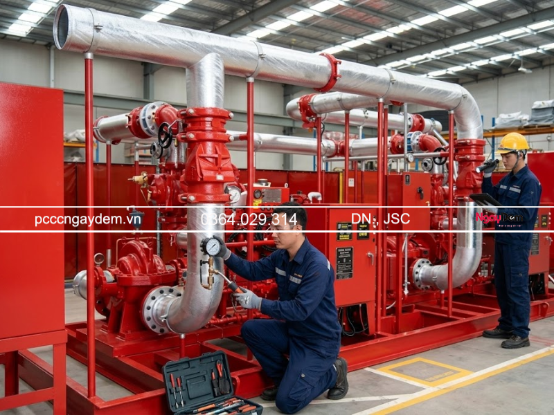 Tiêu chuẩn và quy định pháp lý về máy bơm PCCC