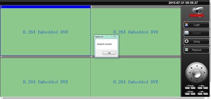 Không xem được hình ảnh của camera từ xa qua mạng 