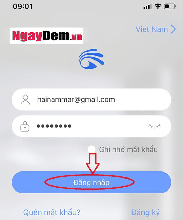 Cài đặt camera yoosee trên điện thoại