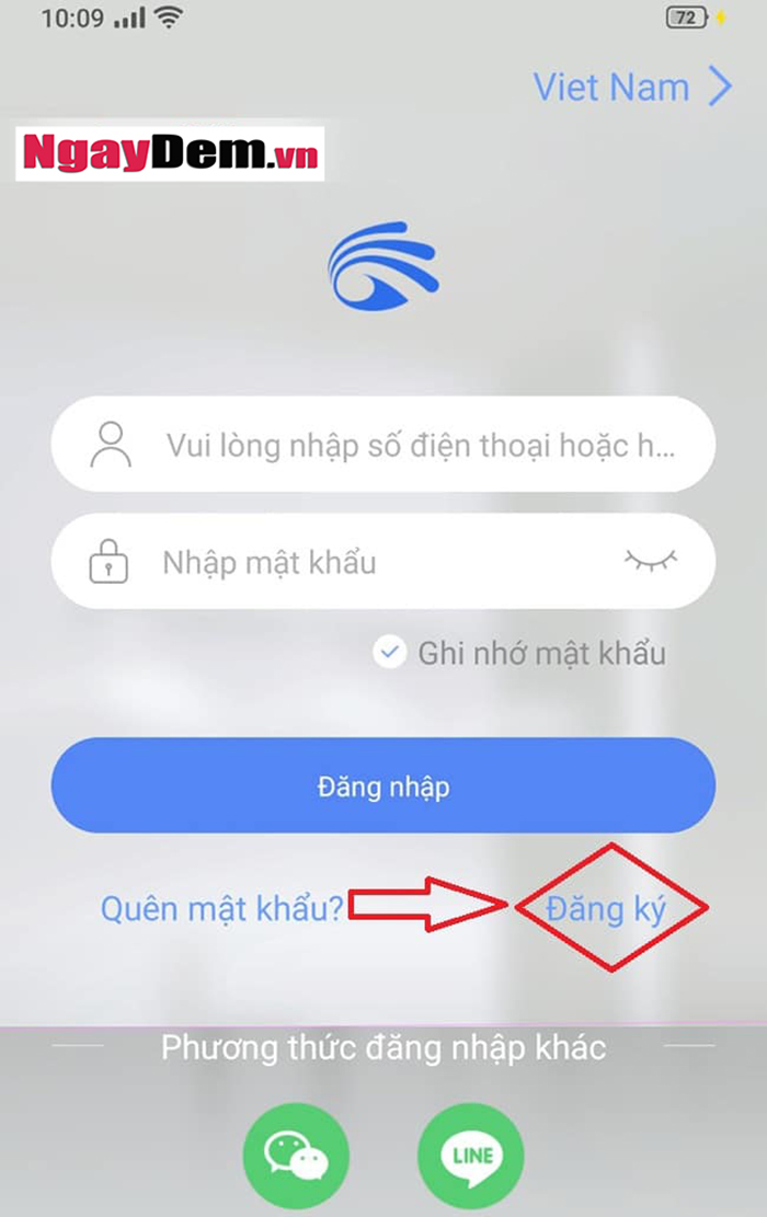 Cài đặt camera trên điện thoại