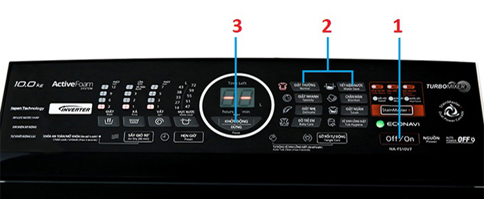HƯỚNG DẪN SỬ DỤNG MÁY GIẶT PANASONIC - ( NA-FS10V7LRV )