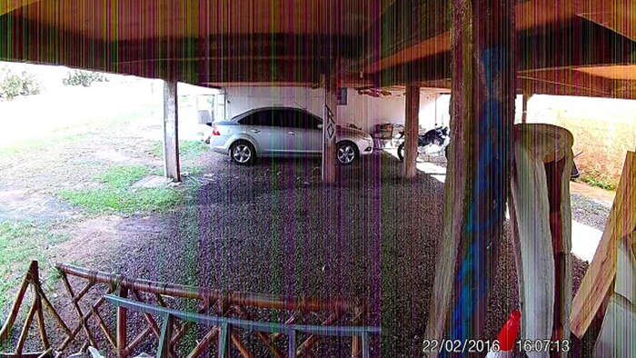 Lỗi camera yoosee hiển thị màn ảnh sọc 