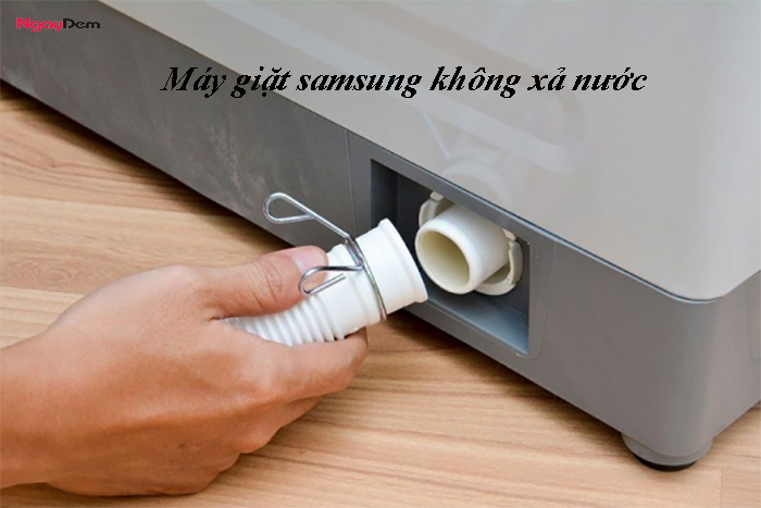 Ống xả nước không hoạt động