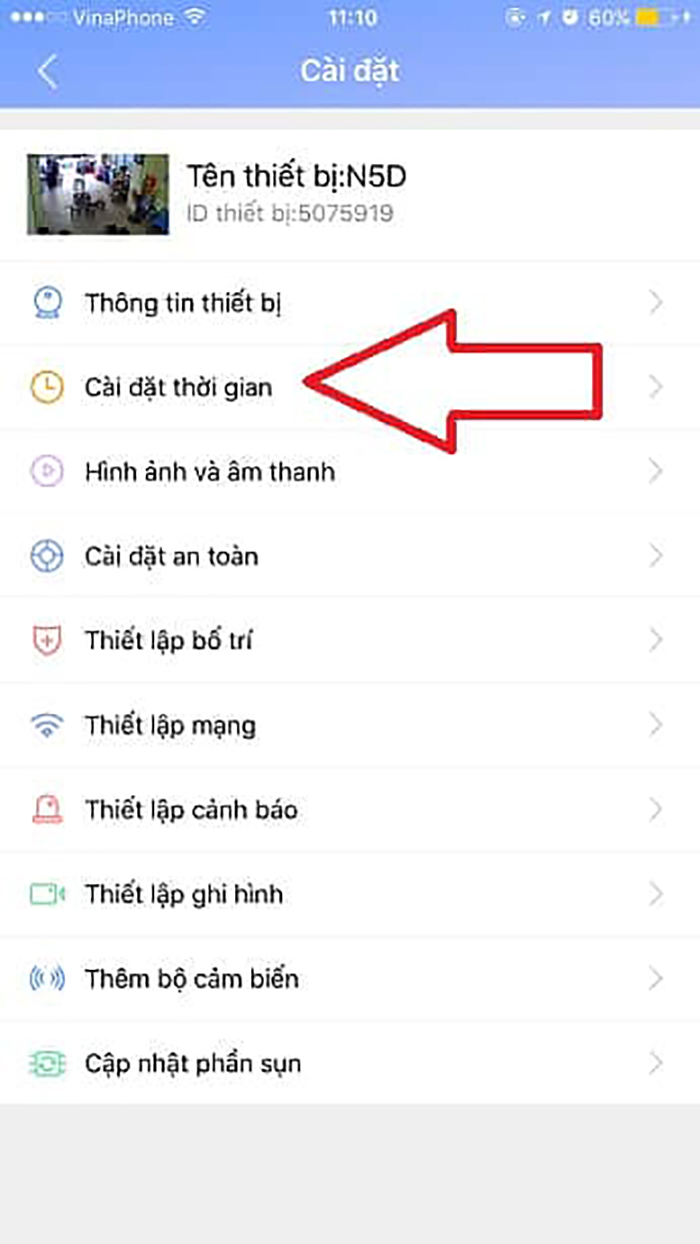 Lỗi camera yoosee bị ngược hình ảnh