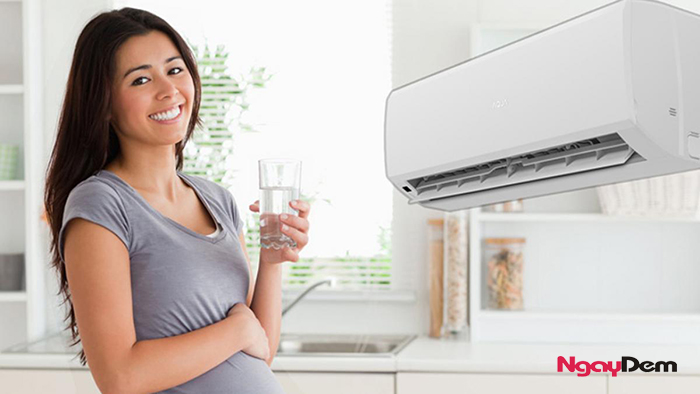 Bà bầu có thể ngủ trong môi trường máy lạnh hay không