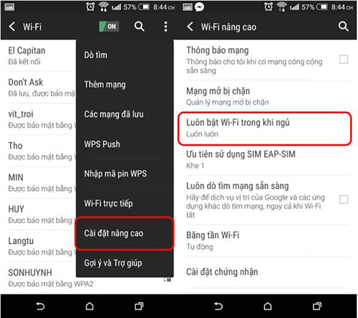 Kích song wifi thường xuyên bị ngắt 