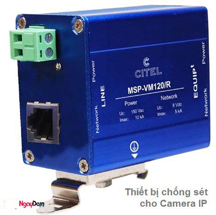 Thiết bị chống sét camera ip msp vm 230