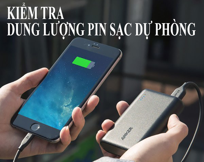 Dung lượng pin của sạc dự phòng