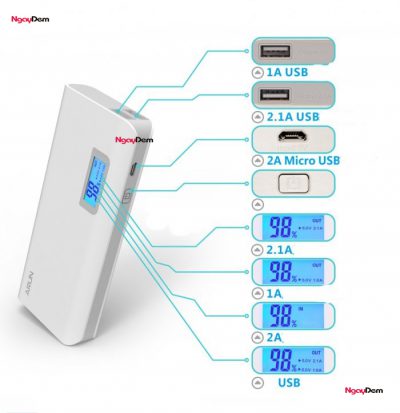 Hướng dẫn sử dụng sạc dự phòng