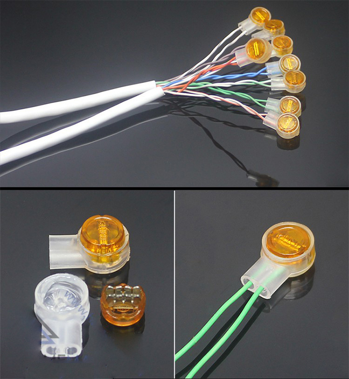 Sử dụng con rệp để nối dây mạng