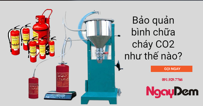 Nhưng lưu ý về cách sử dụng bình chữa cháy và cách bảo quản