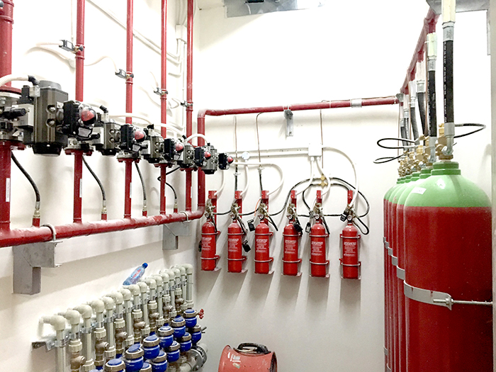 Hệ thống chữa cháy tự động Nitơ