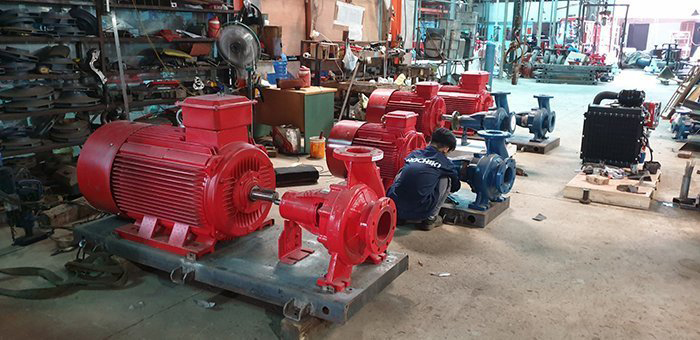 Máy bơm chữa cháy parolli