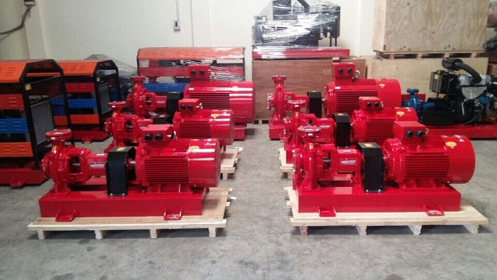 Các loại máy bơm pccc
