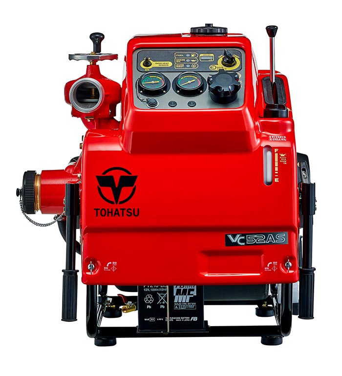 Cấu tạo máy bơm tohatsu vc52as