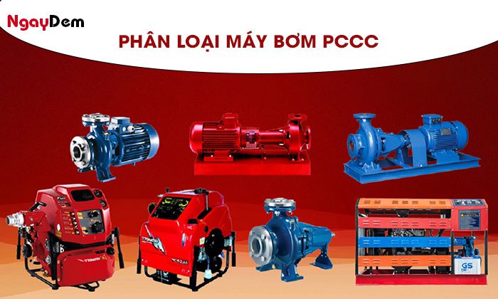 Phân loại máy bơm PCCC
