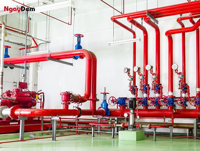 Hệ thống báo cháy tự động phun nước Sprinkler