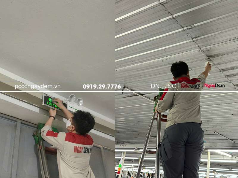 PCCC Ngày Đêm thi công pccc nhà xưởng triển khai qua 4 bước thi công pccc nhà xưởng