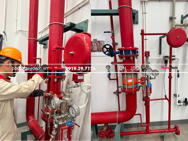 PCCC Ngày Đêm - nhà thầu thi công hệ thống pccc uy tín chuyên nghiệp thi công pccc nhà xưởng