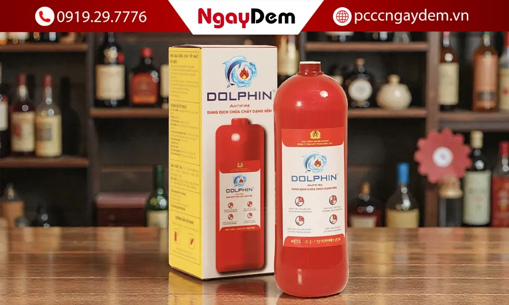 Bình chữa cháy dạng ném là gì? Ưu điểm, cách dùng, lưu ý phải biết