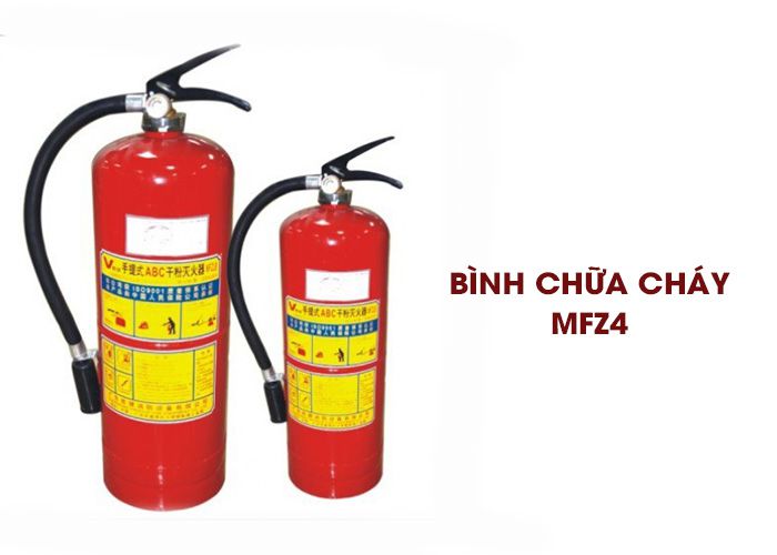 Tìm hiểu chi tiết về bình chữa cháy MFZ4