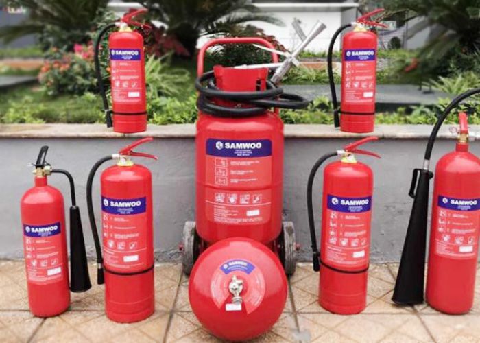 Cấu tạo và nguyên lý hoạt động bình chữa cháy Samwoo chính hãng