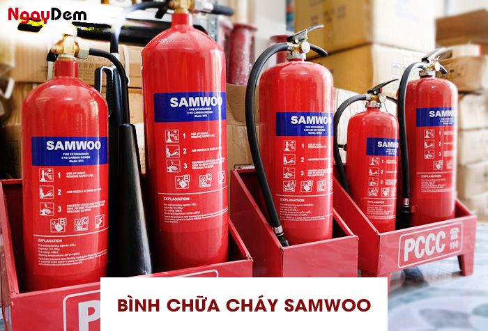 Tìm hiểu bình chữa cháy Samwoo