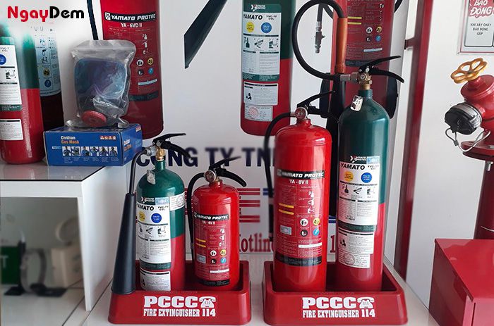 Các loại bình chữa cháy Yamato phổ biến