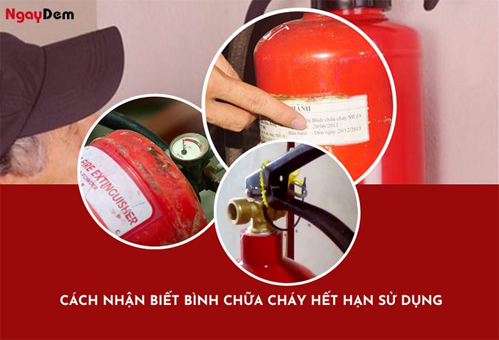 Cách nhận biết hết hạn sử dụng bình chữa cháy CO2