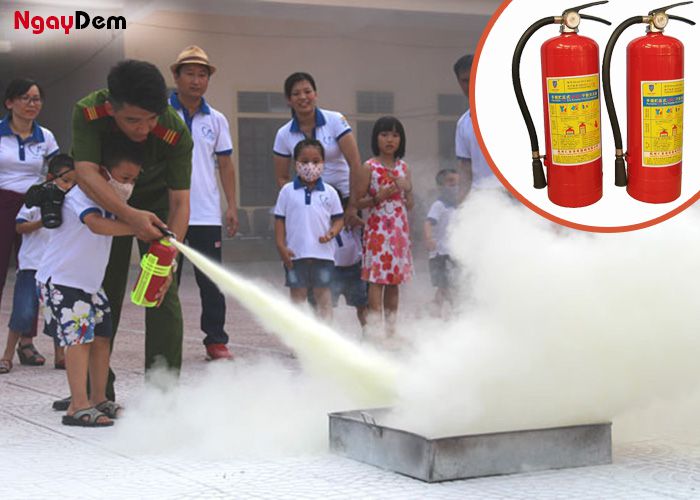 Cách sử dụng bột chữa cháy MFZ8